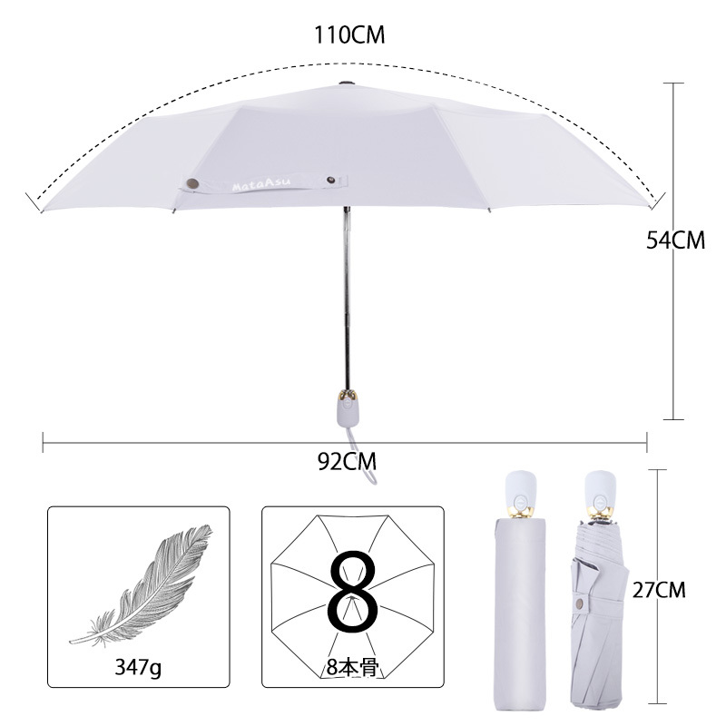 新品 UV加工 木製わっか型ハンドル 折りたたみ傘 パラソル 日傘 8本骨 新品 UV加工 木製わっか型ハンドル 折りたたみ傘 パラソル 日傘