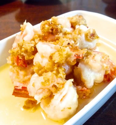 簡単ガーリックシュリンプのレシピ！