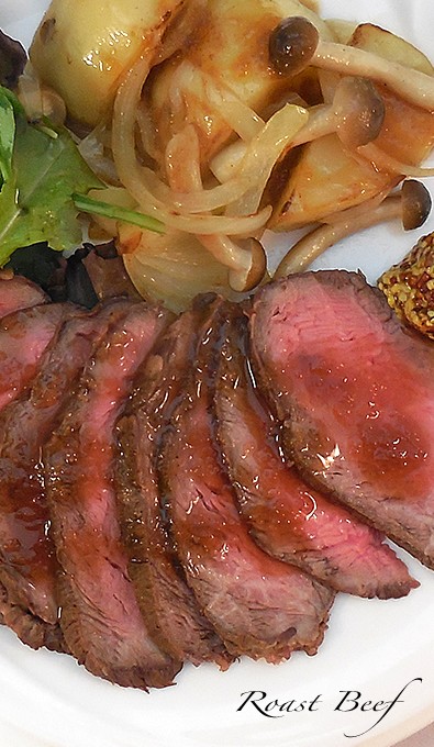 黒毛和牛の絶品ローストビーフ