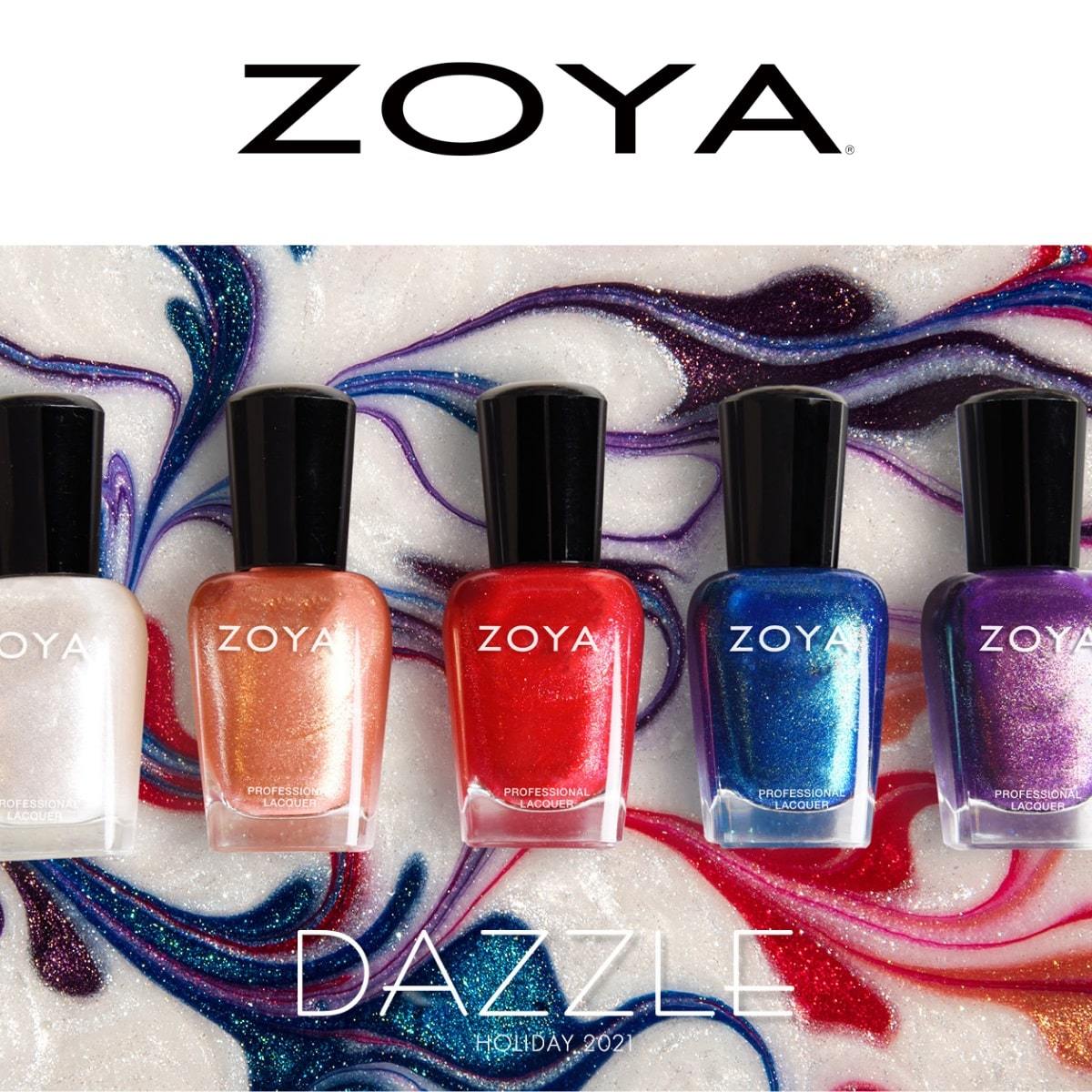 ZOYA ゾーヤ ゾヤ ネイルカラー DAZZLE 15mL 自爪 ネイル 爪にやさしい 自然派 マニキュア セルフネイル 冬カラー  :zoya-dazzle:マニキュア通販・大人ネイル 通販 