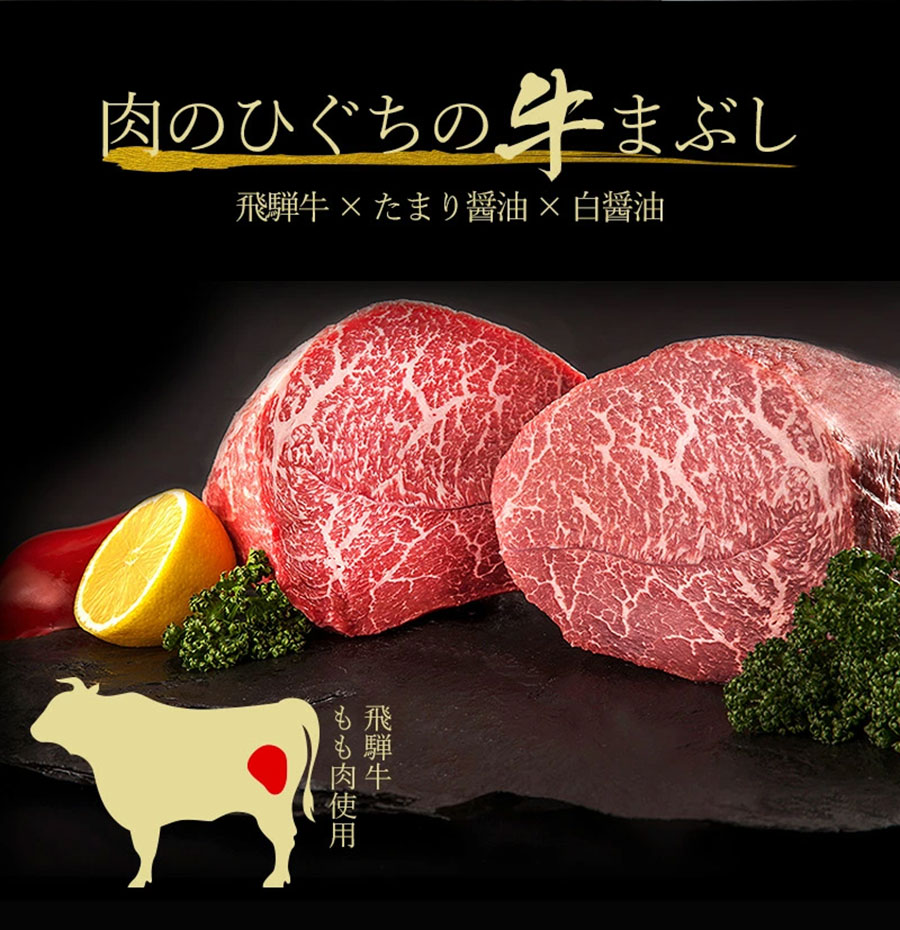 飛騨牛 牛まぶしセット 2人前 ぎふ名物 ギフト ハム 送料無料