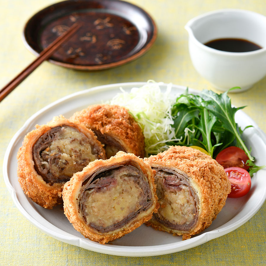 A5ランク近江牛肉巻き 殿様級贅沢の極コロッケ（2個入） 滋賀 関西