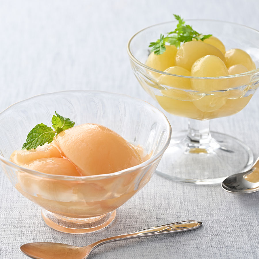 岡山県産フルーツコンポートセット 清水白桃 シャインマスカット