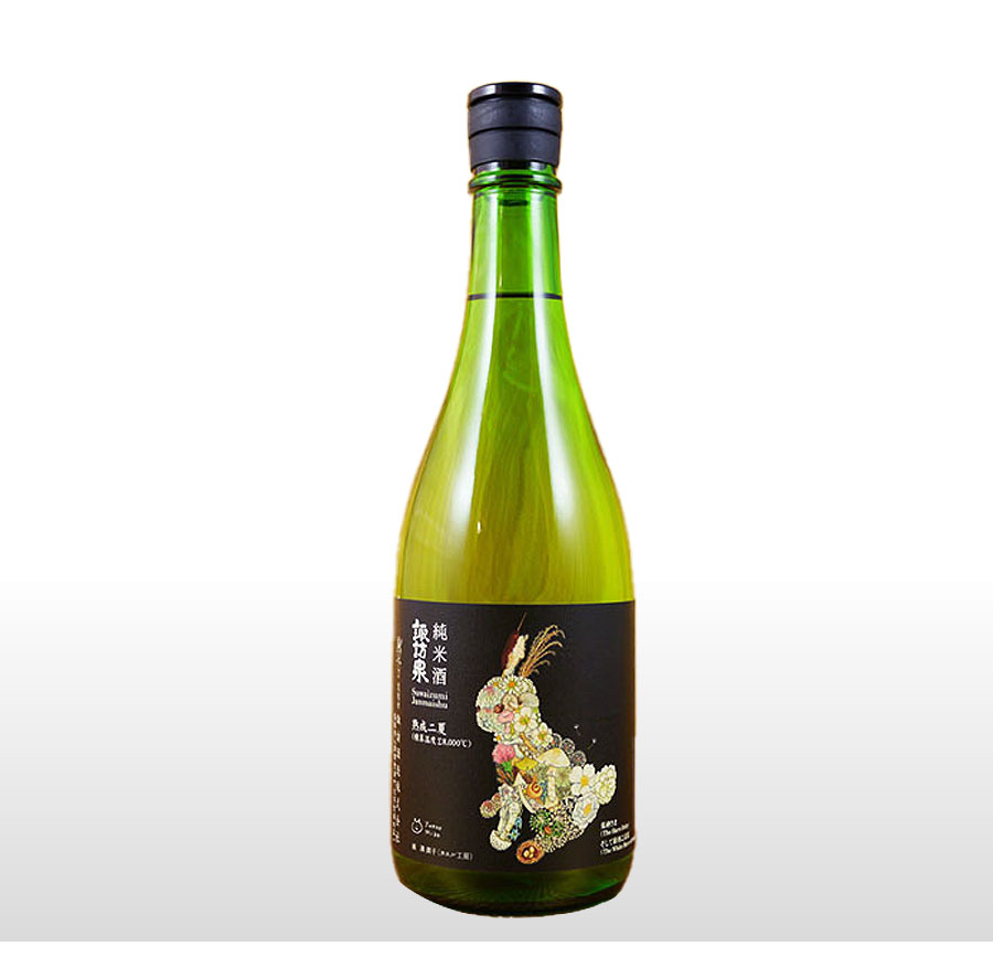 諏訪酒造】純米酒 うさぎラベル（720ml） 日本酒 熱燗 上燗 ぬる燗