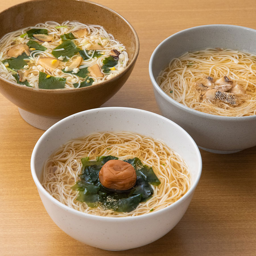 揖保乃糸にゅうめん 3種12食セット 冬期限定 柚子 ゆず味 梅うめ味 鯛