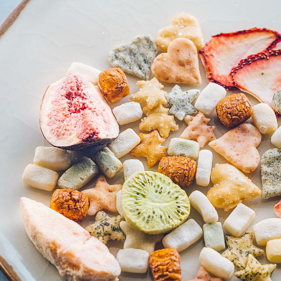 arare de Fruits（アラレ ド フルーツ）あられ 国産もち米 キウイ