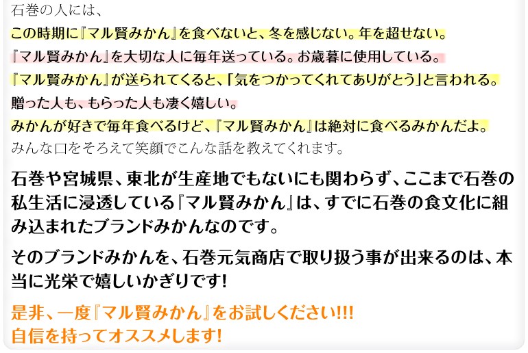 マル賢みかん