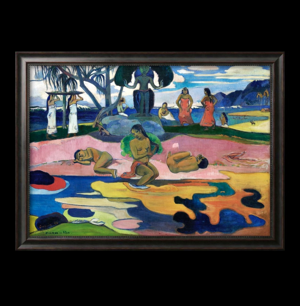 額装済/妖術使い ヒヴァ・オア島の魔法使い/ポール ゴーギャン/ポスター Amazon.co.jp: ポスター ポール ゴーギャン 妖術使い ヒヴァ・オア島の