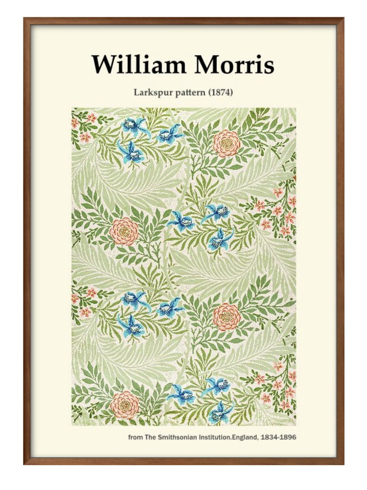 ポスター 1-7520 ウィリアム・モリス オリジナル商品 絵画 インテリア