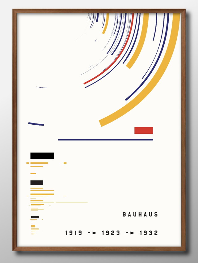 Yahoo! Yahoo!ショッピング(ヤフー ショッピング)アート ポスター おしゃれ 絵画 インテリア 11764バウハウス BAUHAUS Bauhaus A3サイズ 北欧 イラスト マット紙 管理ID: