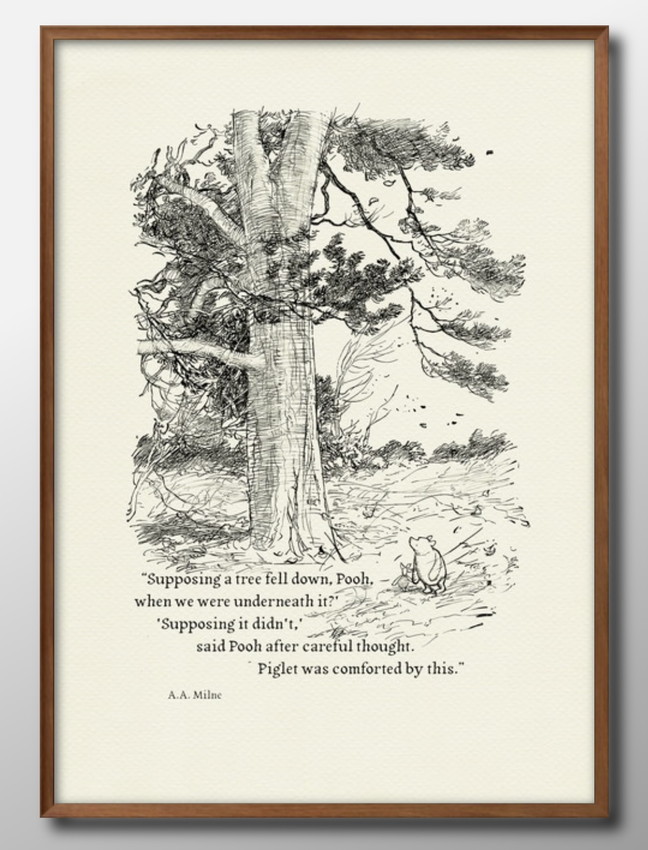 ポスター 11934 クラシックプー 絵画 インテリア A3サイズ アート 新築