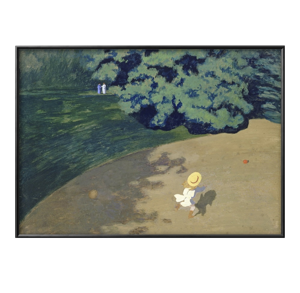 ポスター 7374 フェリックス・ヴァロットン ボール 絵画