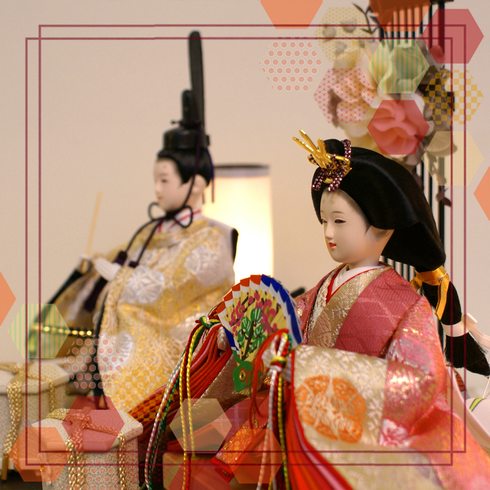 久月,雛人形
