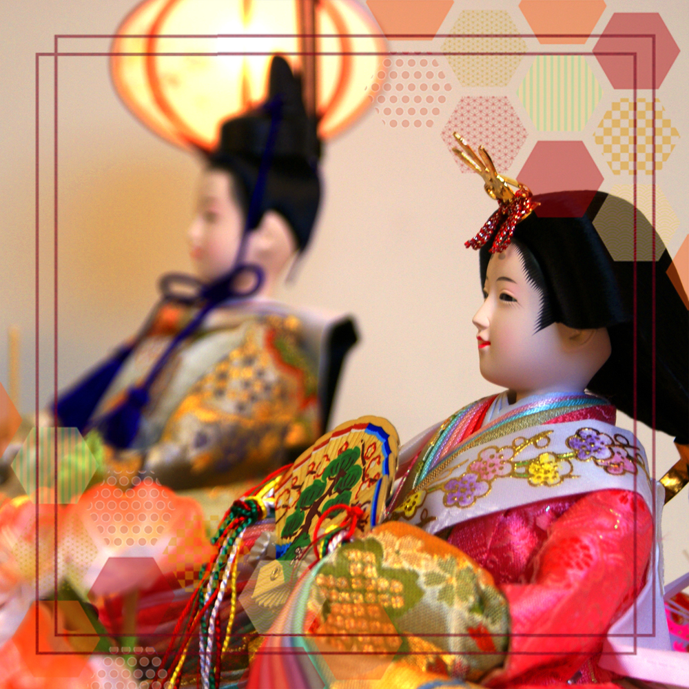 久月,雛人形