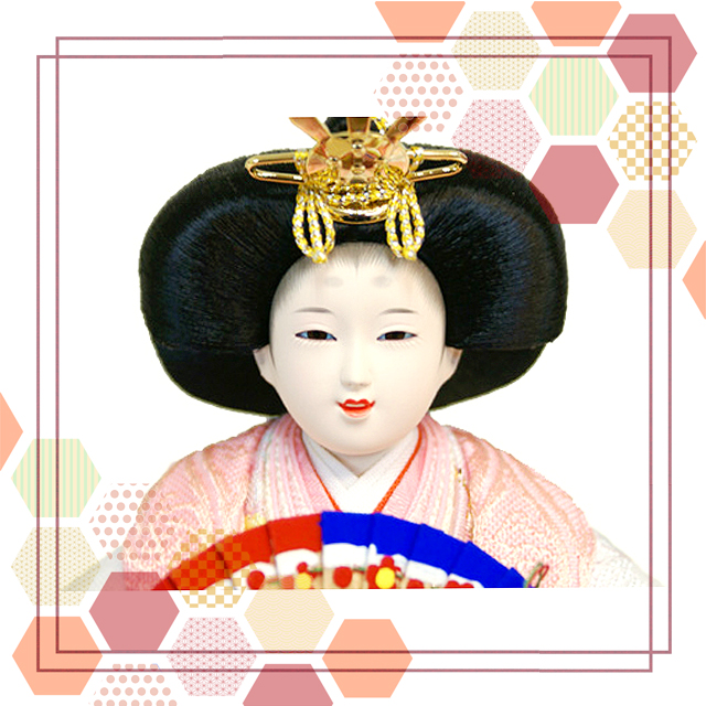 久月 雛人形 JAPANDI style アクリルケース 親王 68017 コンパクト