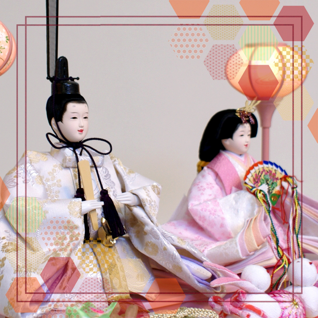久月,雛人形,69002