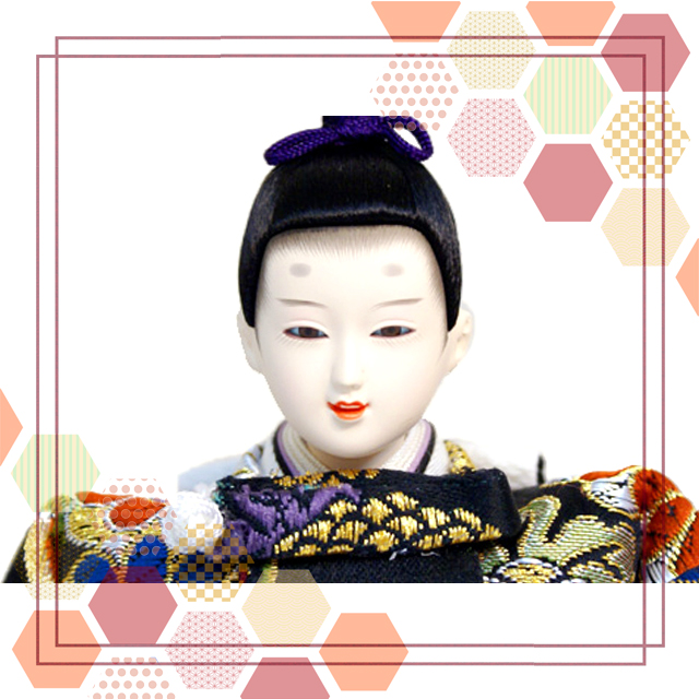 久月⭐️雛人形３段飾り 久月 雛人形 収納式三段飾り 幅60cmのコンパクトサイズ ningyoya : 久