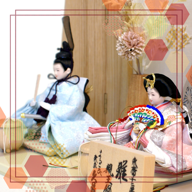久月,雛人形,s-37114