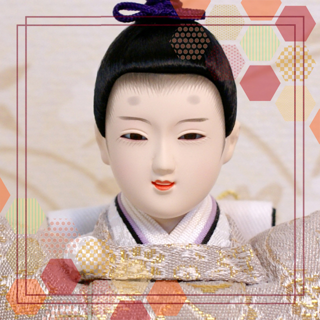 久月,雛人形,s-37114