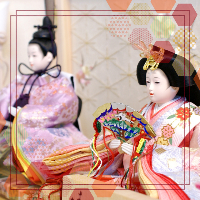 久月,雛人形,s-37221