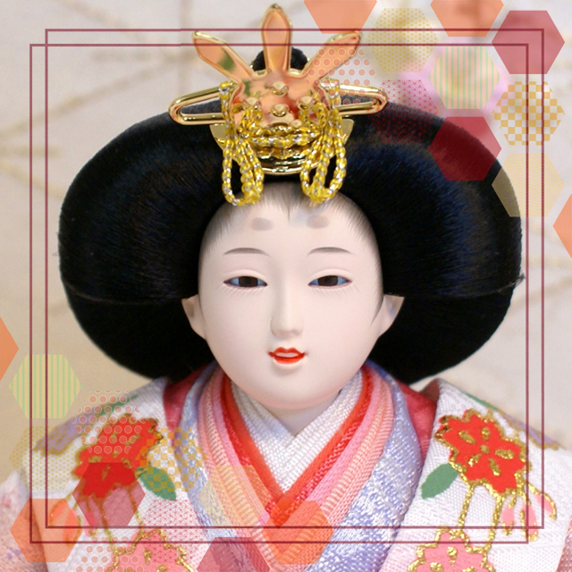 久月,雛人形,s-37221