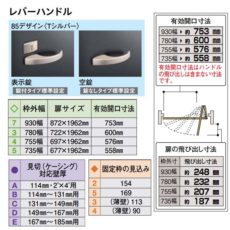 ダイケン折れ戸セット DAIKEN 大建工業 折戸ドアセット C8デザイン[表示錠・採光部標準