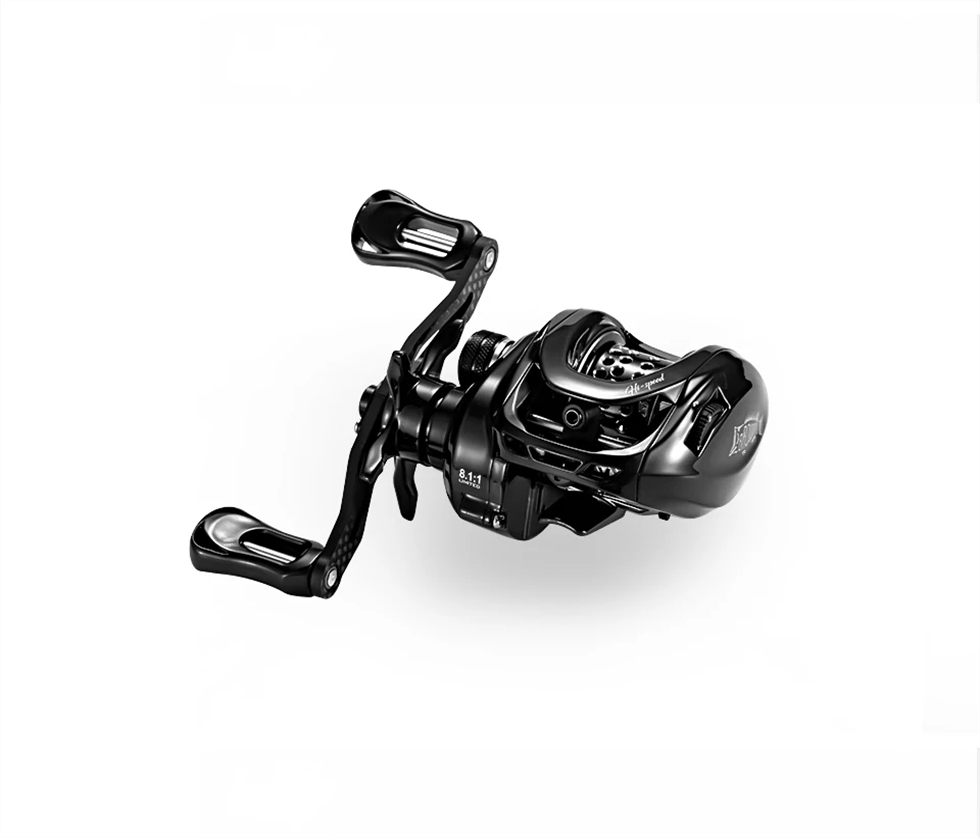 Soloking ベイトリール 浅溝スプール ハイギア仕様 中空構造 軽量