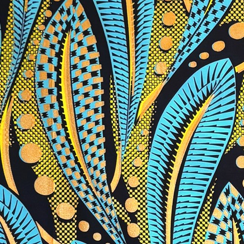 SALE/90cm x 110cm/1ヤード】アフリカンプリント生地 barg-L50