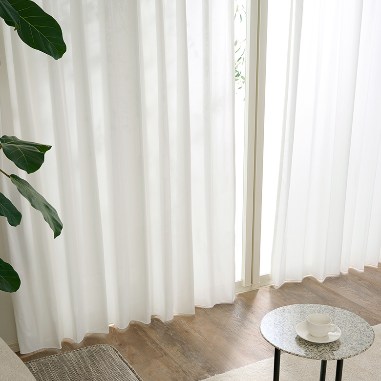 オーダーカーテン レースカーテン オーダー 省エネ・節電レース