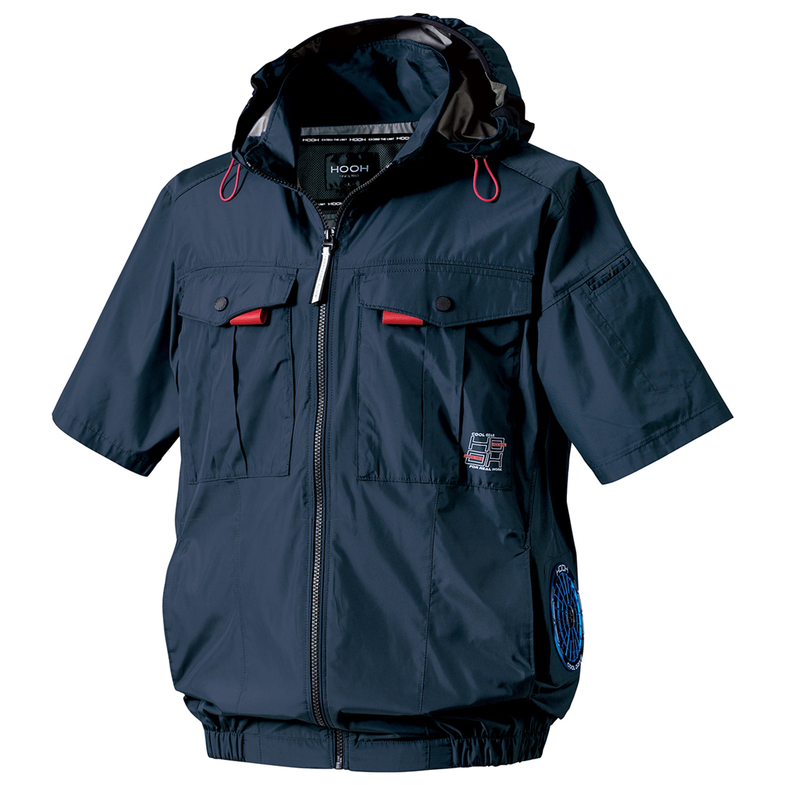 HOOH（鳳皇） 2026年新商品 村上被服 快適ウェア 空調作業服 サイド