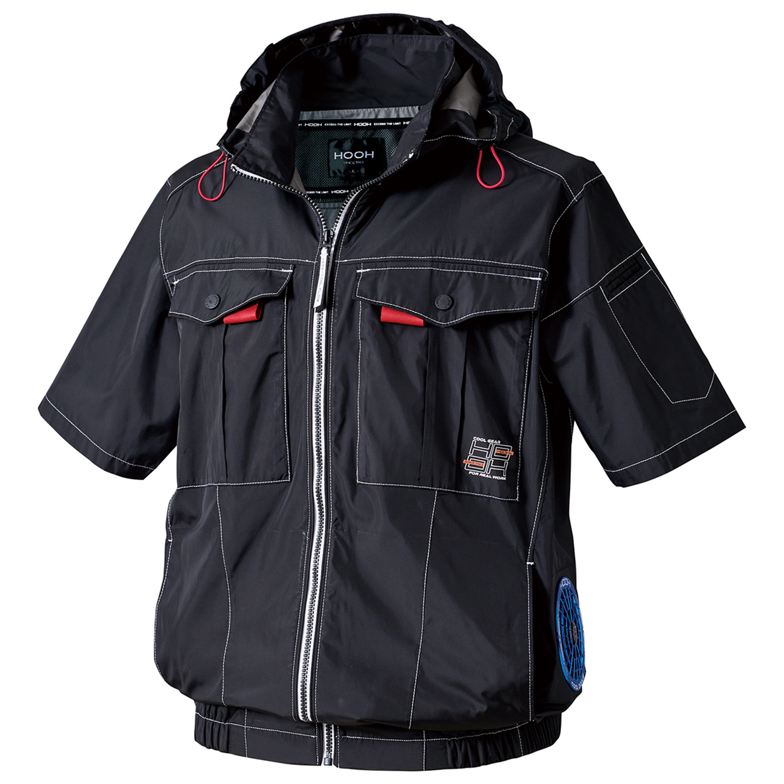 HOOH（鳳皇） 2026年新商品 村上被服 快適ウェア 空調作業服 サイド