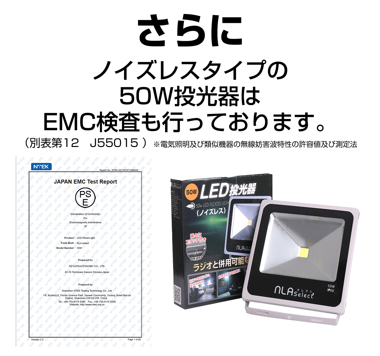 50wノイズレス Led投光器 屋外作業 Fmラジオ対応 防水ip66 看板灯 工事用照明 8o Mh7r Apie 1set Nlaセレクト 通販 Yahoo ショッピング