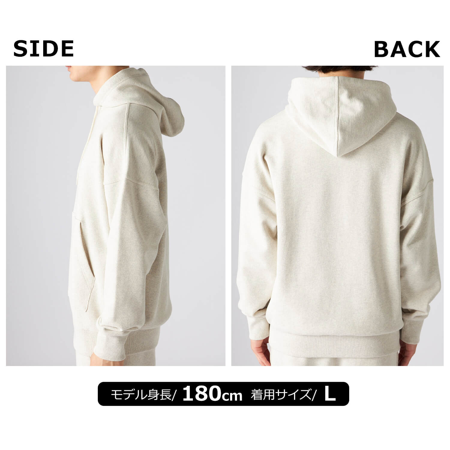 Kappa カッパ メンズ 長袖 厚手 裏毛 スウェットパーカー プル