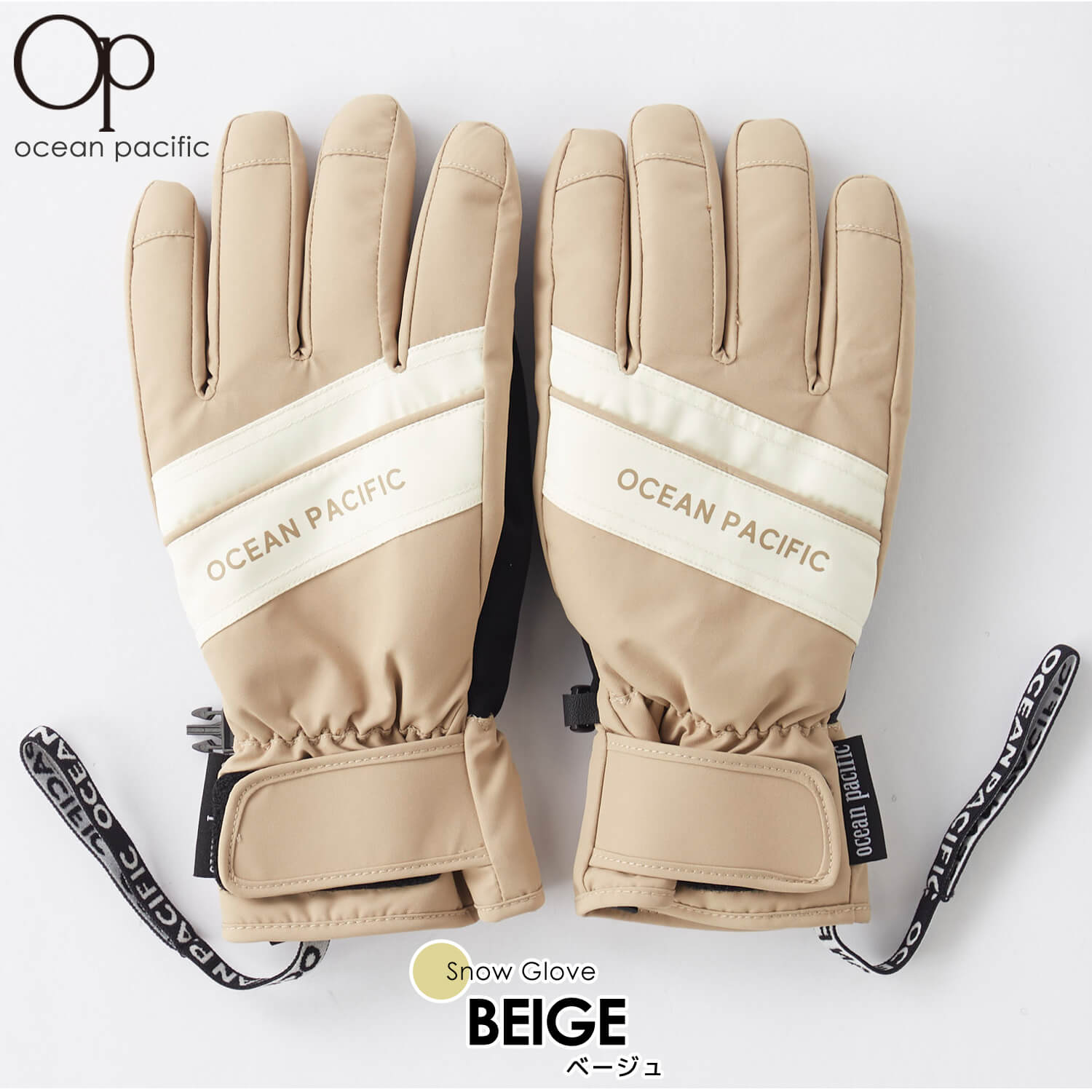 Ocean Pacific（オーシャンパシフィック） スノーグローブ 5本指 手袋