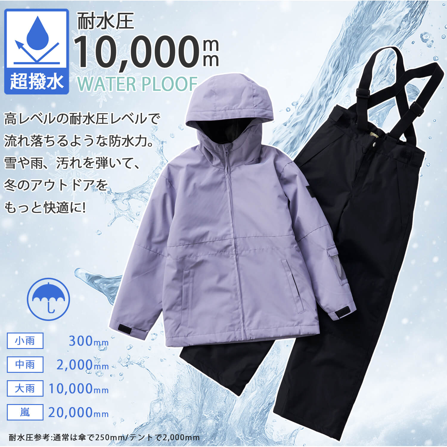 新品　スキーウェア　スノーウェア　上下セット　160cm撥水 スノーボードウェア スキーウェア 上下セット A レディース トリプル