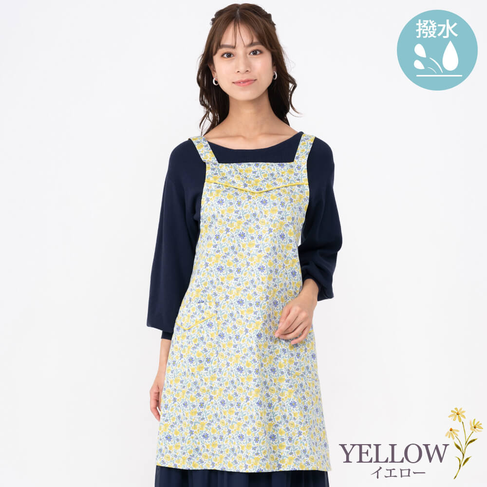 134 リバティ　エプロン LIBERTY.（リバティ） LIBERTY エプロン レディース 後ろ結び 撥水加工