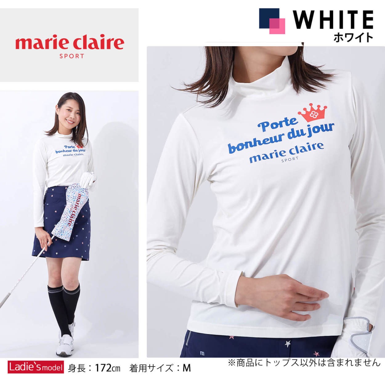 marie claire マリクレール ゴルフウェア ゴルフ Tシャツ レディース