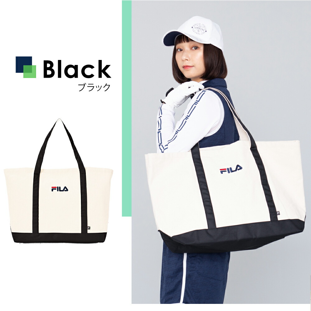 FILA GOLF フィラゴルフ トートバッグ レディース カートバッグ ハンドバッグ 通学 通勤 スポーツ 女の子 ロゴ かわいい おしゃれ バッグ  大きい karlas