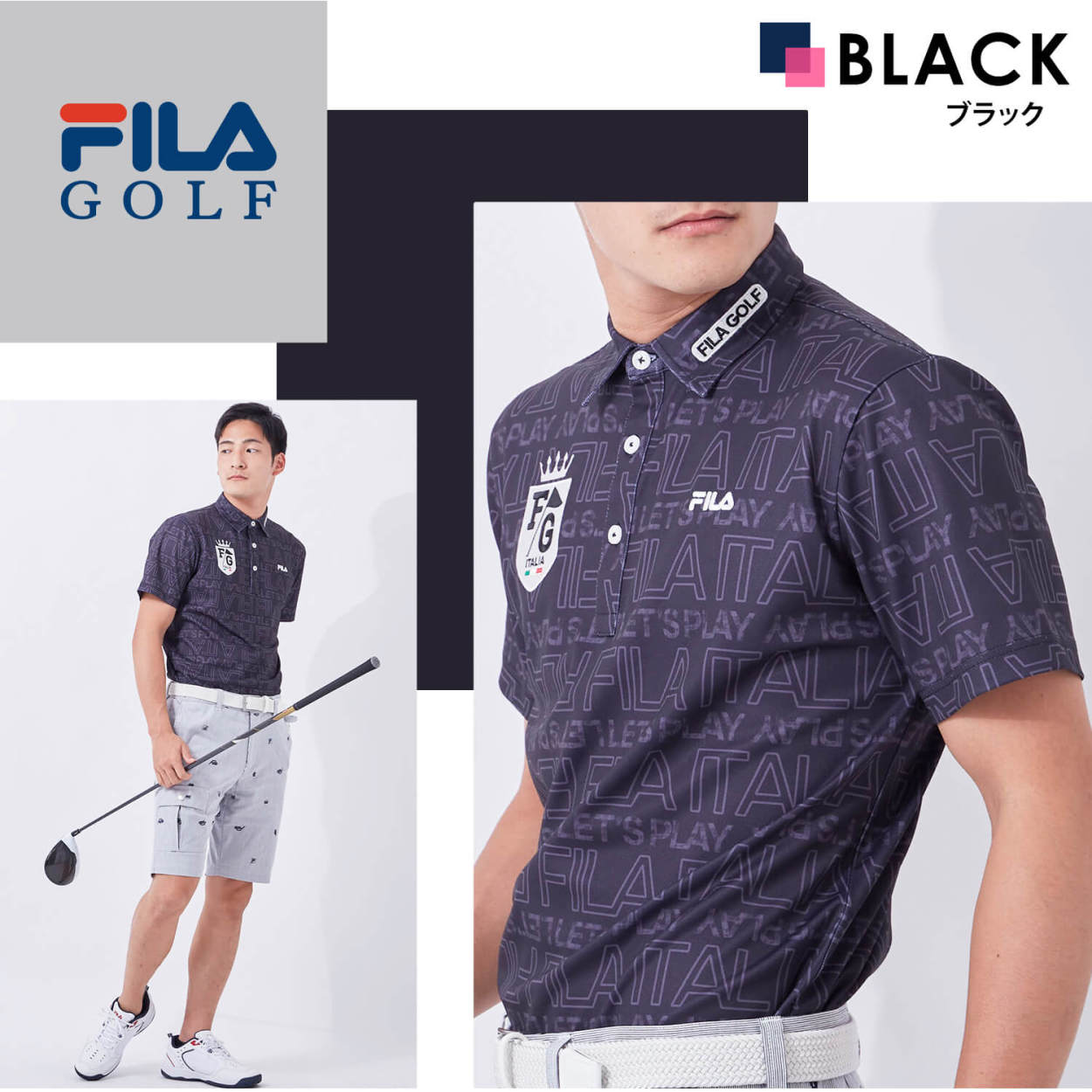 新品□送料無料□ FILA GOLF フィラゴルフ ポロシャツ nmef.com