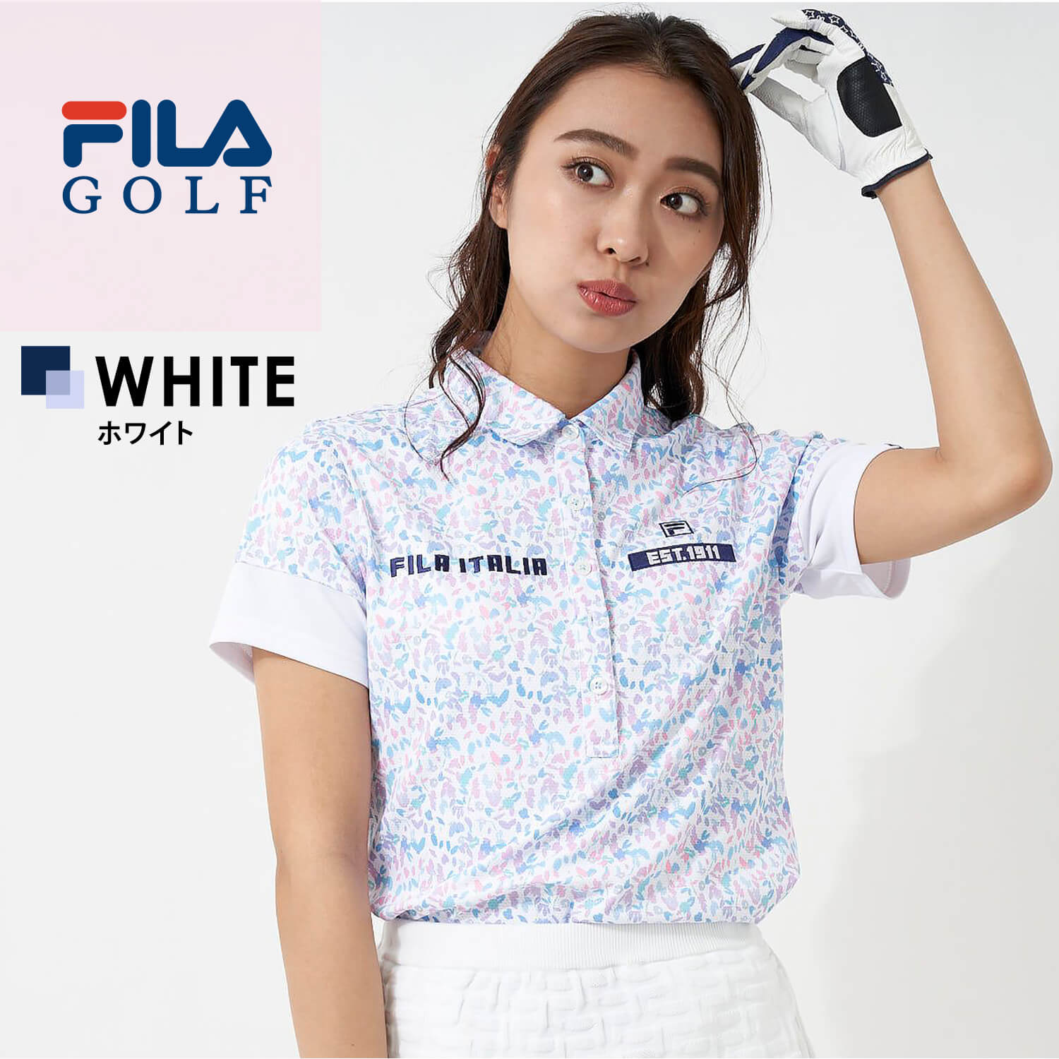 FILA GOLF フィラゴルフ ゴルフウェア シャツ レディース 半袖