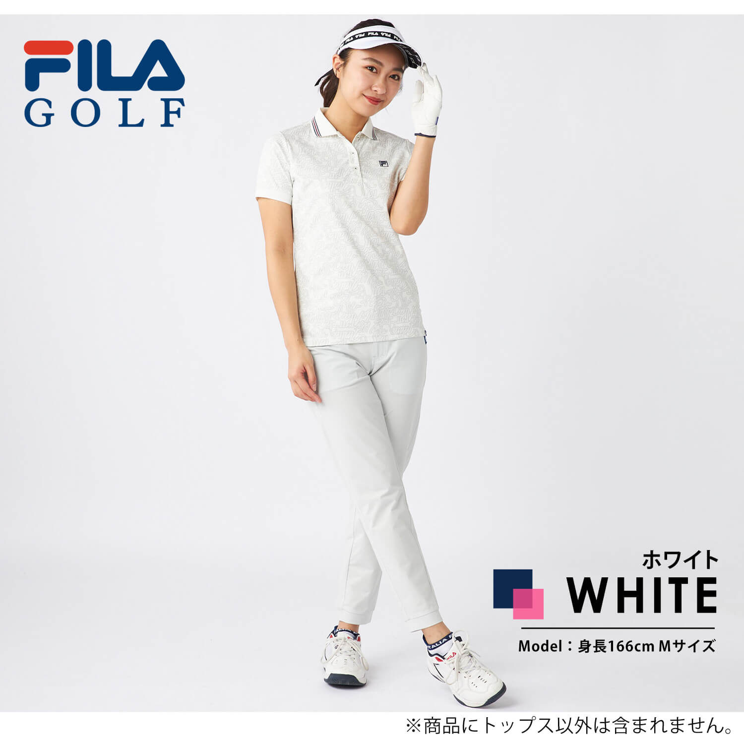 FILA GOLF フィラゴルフ ポロシャツ 半袖 レディース 吸汗速乾