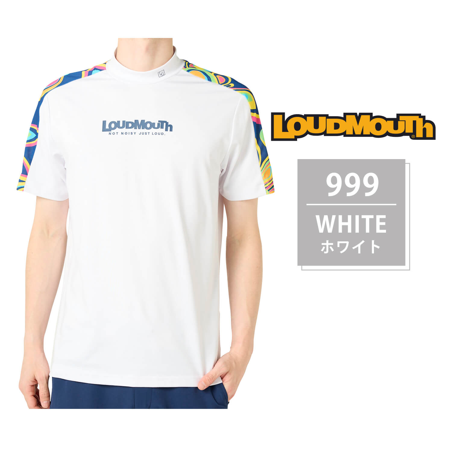 LOUDMOUTH ラウドマウス ゴルフウェア Tシャツ メンズ 半袖 春 夏