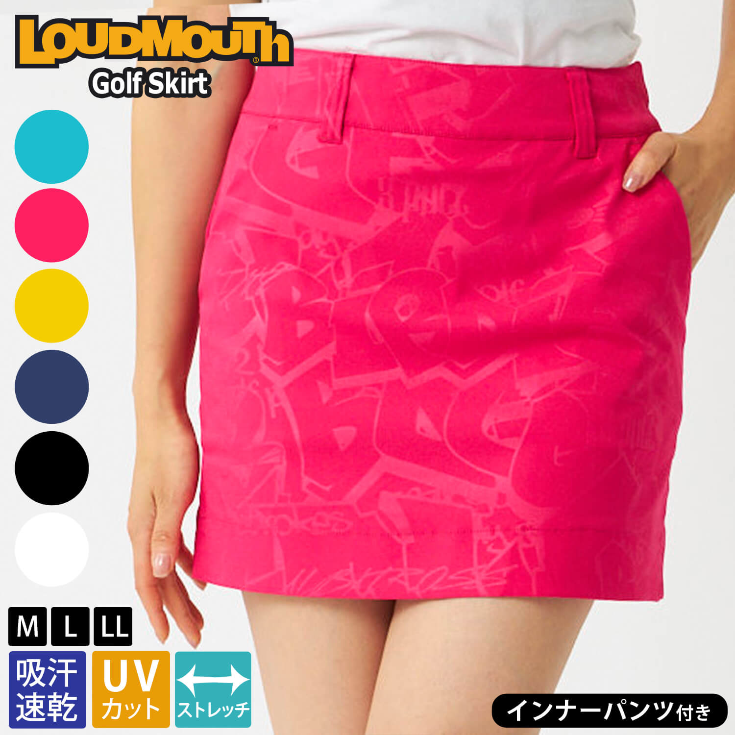 LOUDMOUTH ゴルフ スカート｜レディースウエア｜ゴルフ｜スポーツ