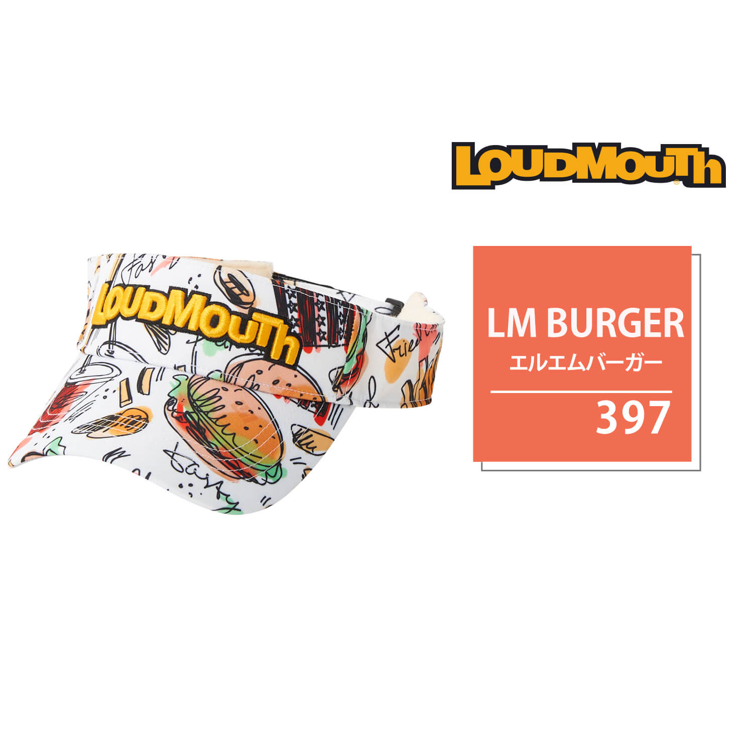 ラウドマウス ポロシャツ&スカート&サンバイザーセット Mサイズ LOUDMOUTH クーポン有 ラウドマウス ツイル サンバイザー 773922