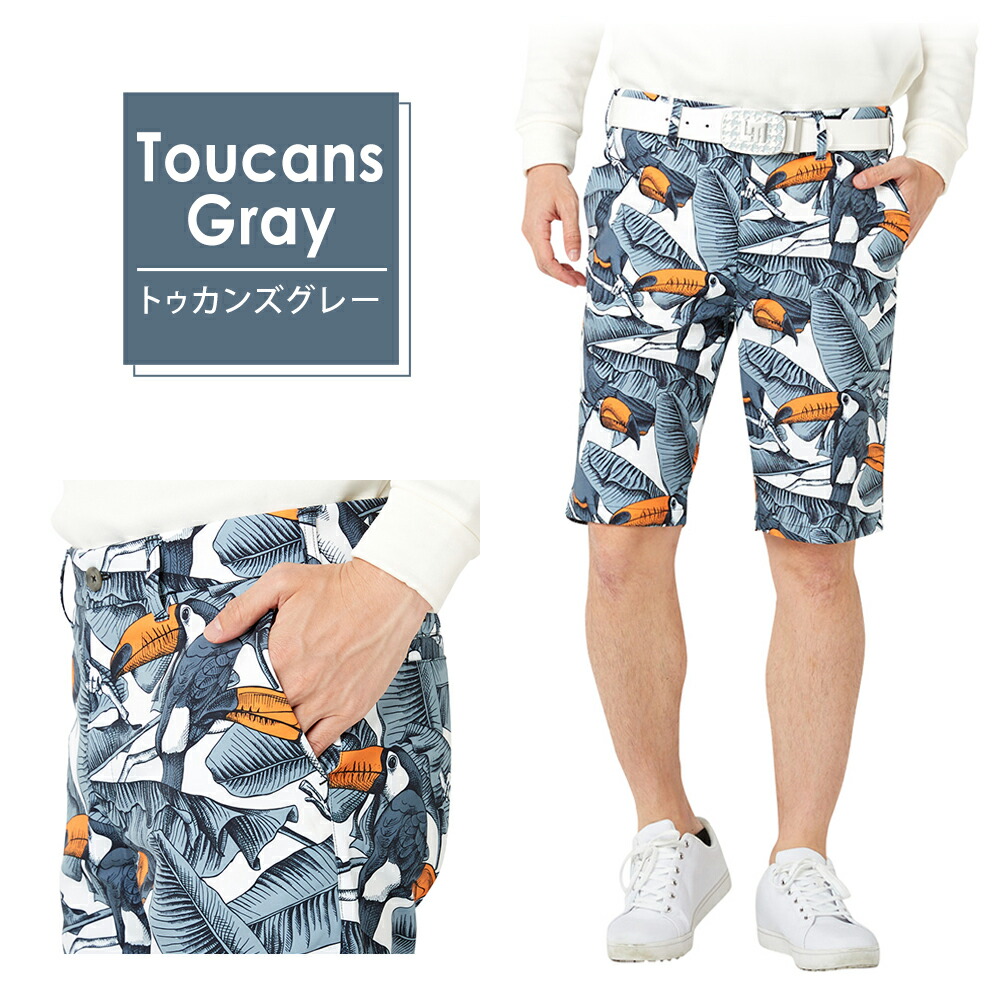 ラウドマウス ハーフパンツ ショートパンツ メンズ ゴルフパンツ ゴルフウェア メンズウエア LOUDMOUTH おしゃれ ストレッチ UVカット karlas