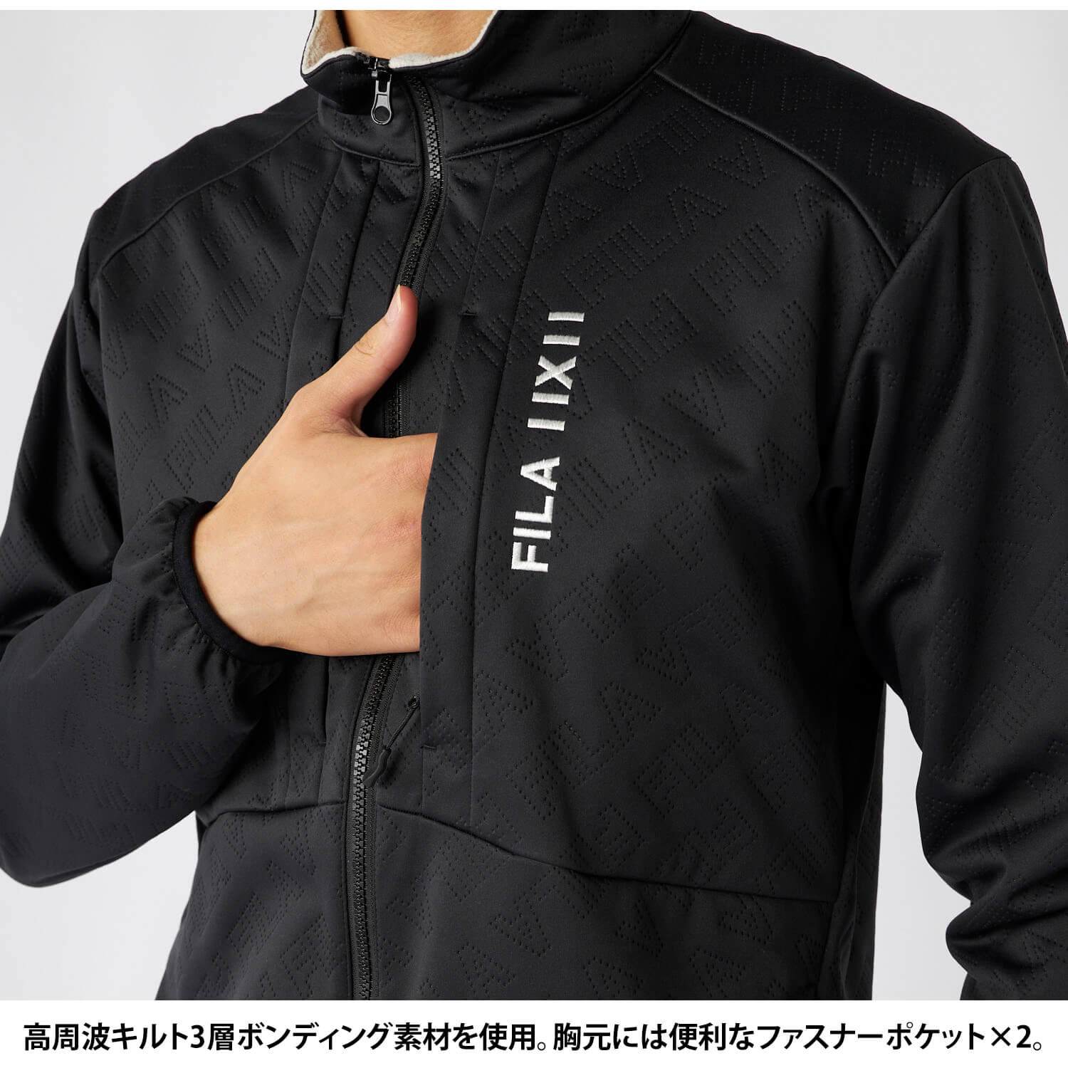 FILA GOLF フィラゴルフ ゴルフウェア ブルゾン 長袖 メンズ