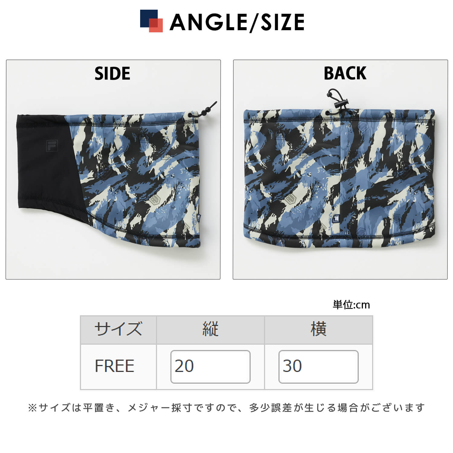 FILA GOLF フィラゴルフ ゴルフウェア ネックウォーマー カイロ