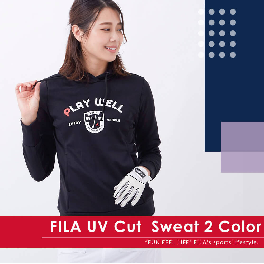 FILA GOLF/フィラゴルフ】ゴルフウェア パーカー レディース スウェット UVカット 防寒 保温 ストレッチ スポーツウェア :791508:ナチュラルポット  - 通販 - Yahoo!ショッピング