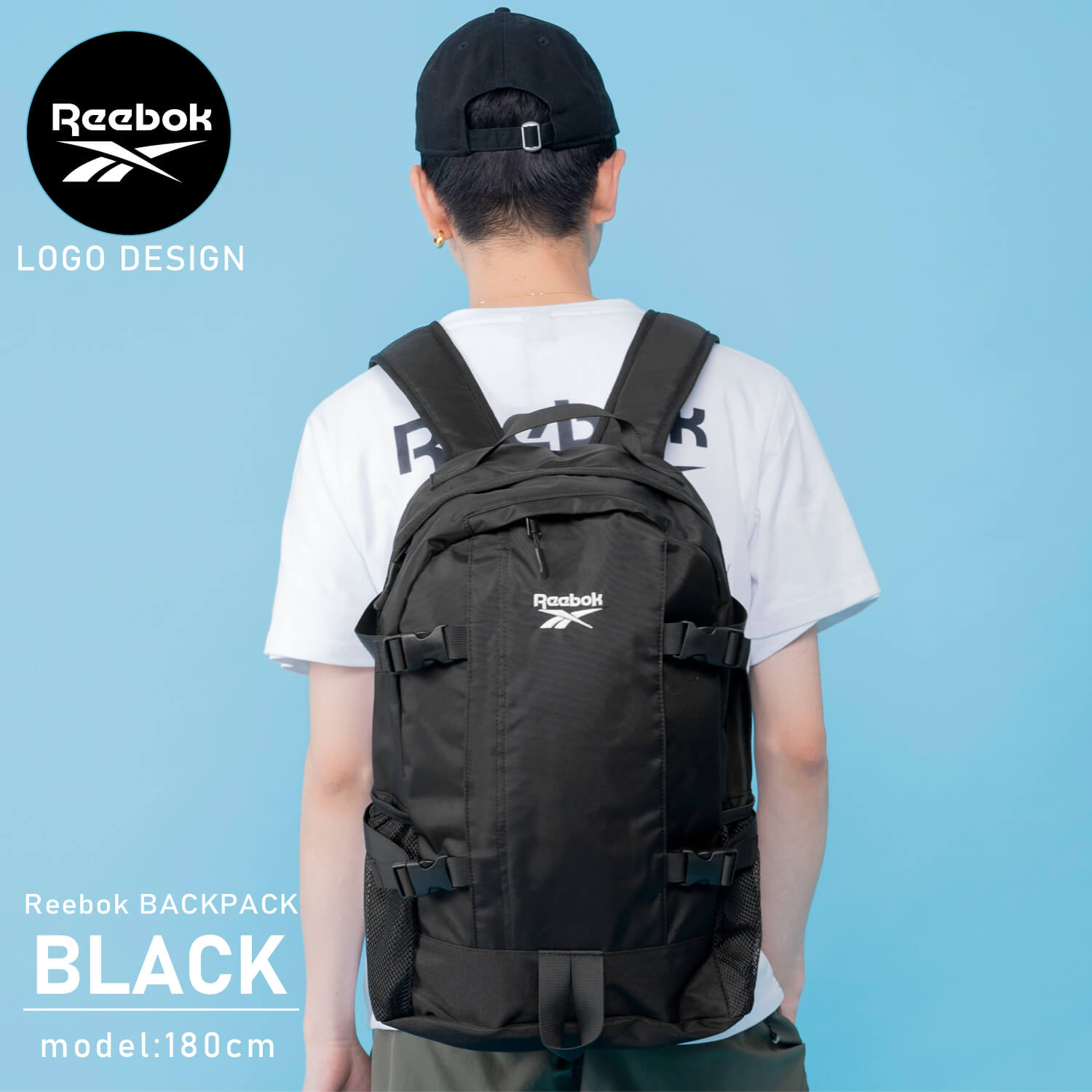 Reebok（リーボック） リュック 大容量 メンズ レディース 通学 軽量