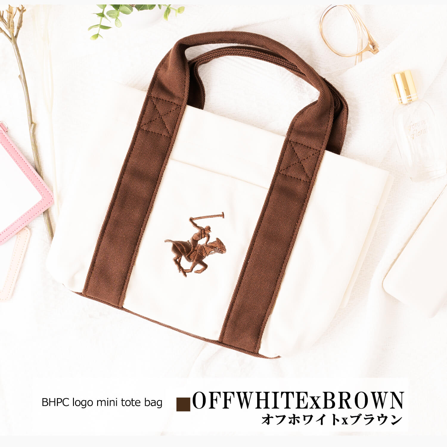 BEVERLY HILLS POLO CLUB レディース トートバッグ BEVERLY HILLS POLO CLUB ミニ キャンバストートバッグ 通販